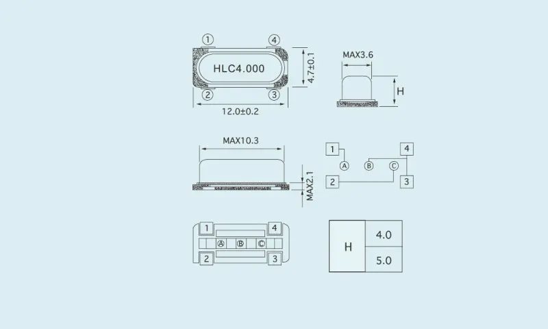 Кварцевый резонатор HC-49S/4PD