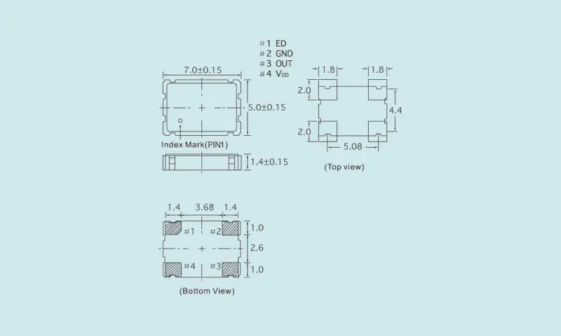 Кварцевый резонатор OSC 3,2&times;2,5